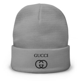 Embroidered GUCCI Beanie