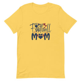 Mom Loves Football Unisex T-Shirt
